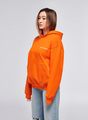 Idriss Loubutin Orange Tiger Oversized Hoodie